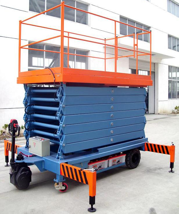 永州助力行走剪叉式高空作业平台